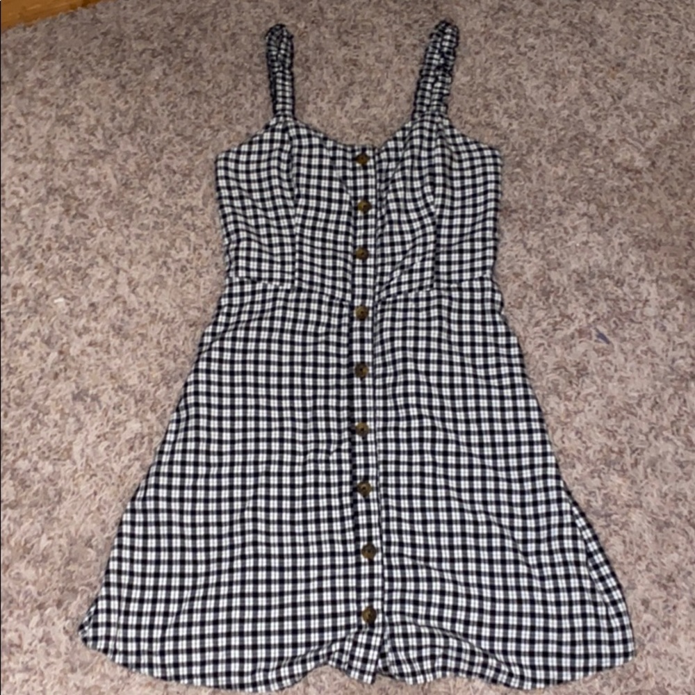 Hollister plaid dress